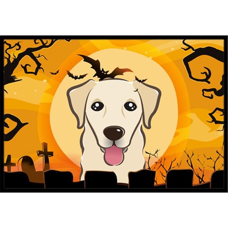 Carolines Treasures Halloween Golden Retriever Indoor and Outdoor Mat- 24 x 36 in. BB1810JMAT